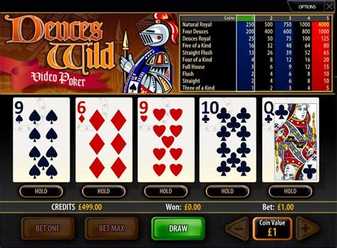 play deuces wild video poker|play deuces wild for fun.